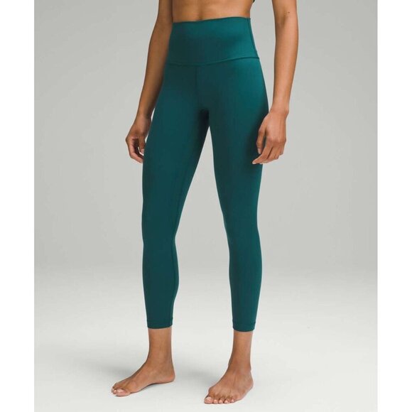 Align High Rise Pant 25” - Storm Teal - Picture 1 of 5